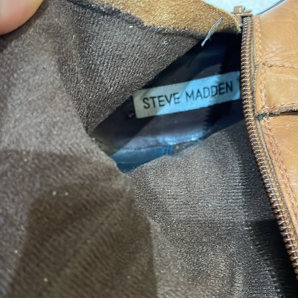 Steve Madden Tan Moto Boot - Picture 4 of 5
